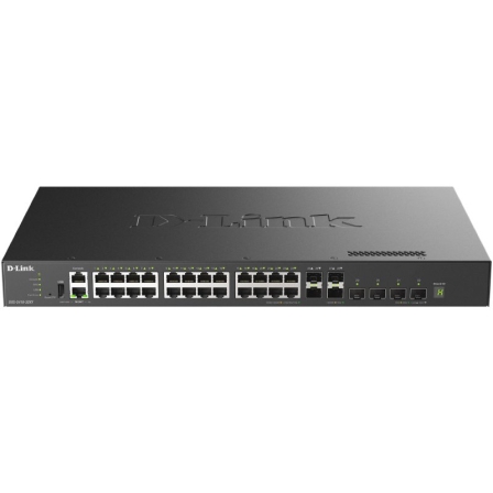 Switch Gestionable D-Link DXS-3410-32XY 24 Puertos/ RJ-45 10Gbps/ SFP/ PoE - Frikibase