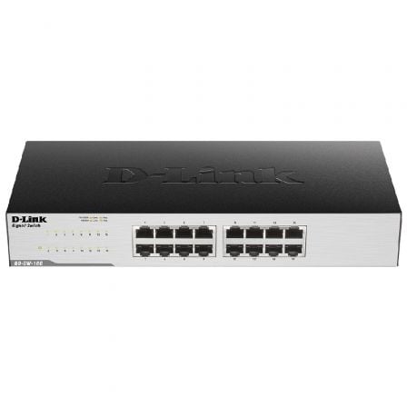 Switch D-Link GO-SW-16G 16 Puertos/ RJ-45 10/100/1000 - Frikibase
