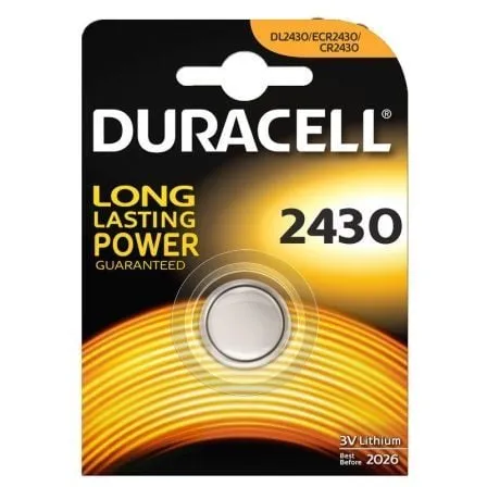 Pila de Botón Duracell CR2430/ 3V - Frikibase