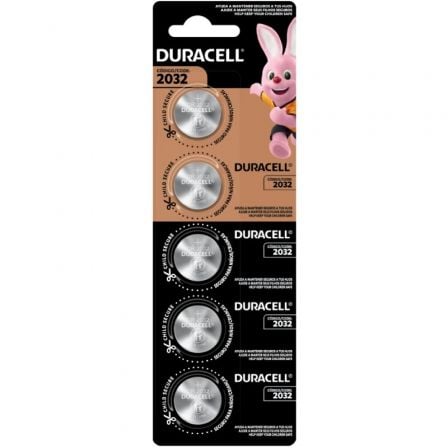 Pack de 5 Pilas de Botón Duracell DL2032B5/ 3V - Frikibase
