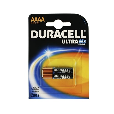 Pack de 2 Pilas AAAA Duracell Ultra MX2500/ 1.5V/ Alcalinas - Frikibase