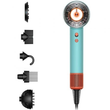 Secador Dyson Supersonic Nural/ 1600W/ Iónico/ Azul - Frikibase
