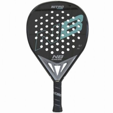 Pala de Pádel Enebe Nitro Green Junior 2024/ Verde y Negro - Frikibase