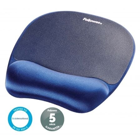 Alfombrilla Ergonómica Fellowes 9172801/ 20 x 196 x 230mm/ Azul - Frikibase