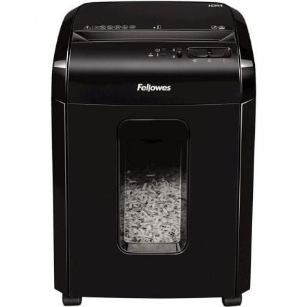 Destructora Fellowes 10M/ Corte en Partículas de 2 x 12mm/ Negra - Frikibase