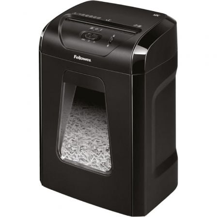 Destructora Fellowes 12C/ Corte en Partículas de 4 x 40mm/ Negra - Frikibase