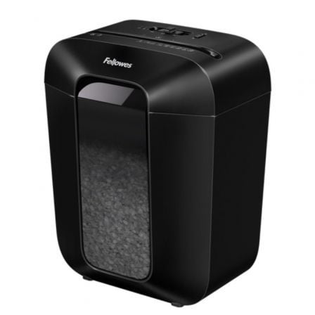 Destructora Fellowes LX41/ Minicorte de 4 x 12mm/ Negra - Frikibase