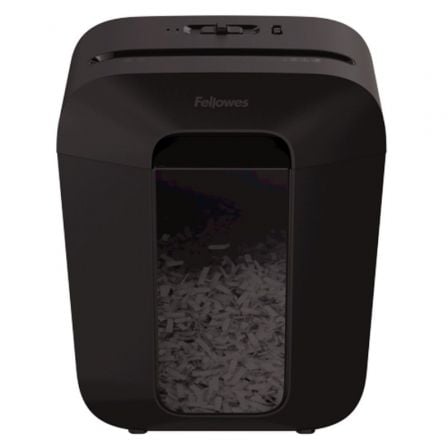 Destructora Fellowes LX45/ Corte en Partículas de 4 x 37mm/ Negra - Frikibase