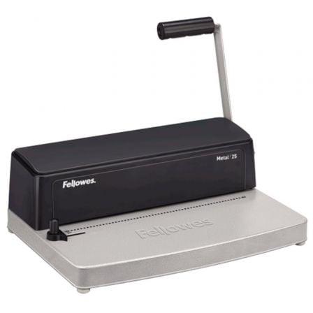Encuadernadora Fellowes Metal 25/ Grafito - Frikibase