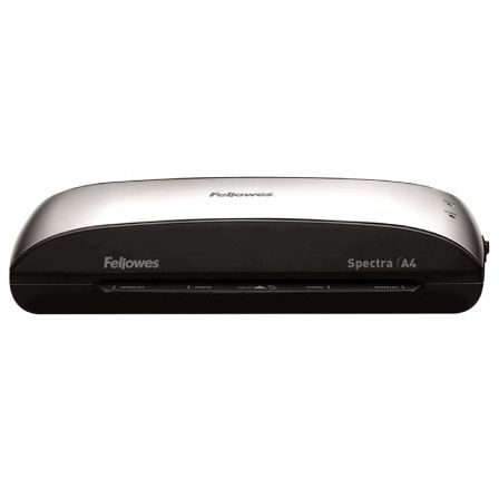 Plastificadora Fellowes Spectra A4/ hasta A4 y 125 Micras/ Negra y Gris - Frikibase