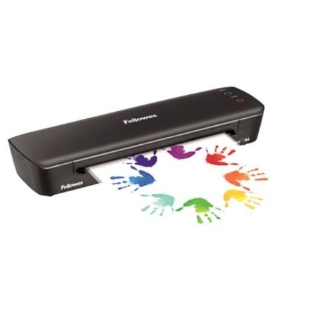 Plastificadora Fellowes Arc A4/ hasta A4 y 80 Micras/ Negra - Frikibase