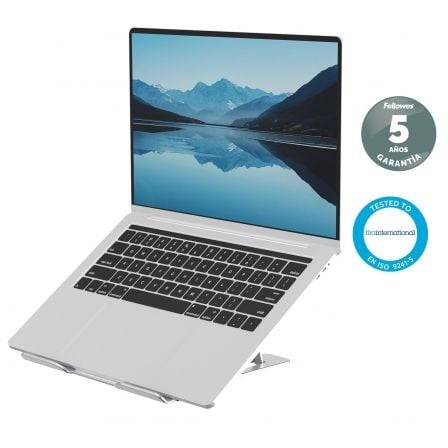 Soporte Fellowes Alumia 100138867 para Portátiles hasta 15" - Frikibase