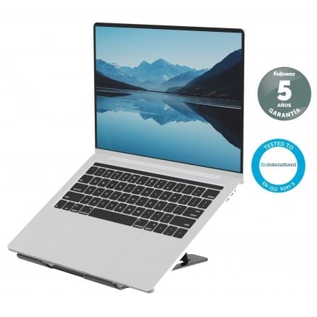Soporte Fellowes Alumia 100138868 para Portátiles hasta 15" - Frikibase