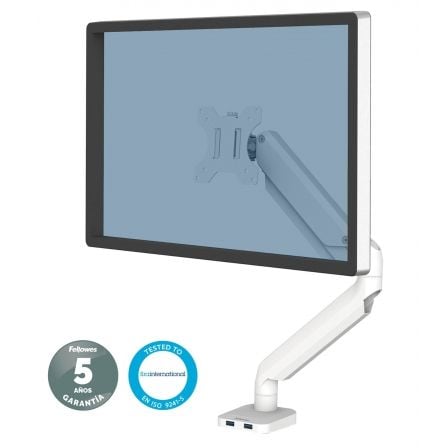Soporte de Mesa para Monitor Fellowes 8056201/ Giratorio/ Inclinable/ hasta 8kg - Frikibase