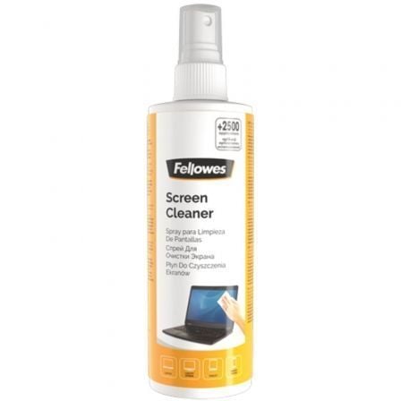 Spray Limpiador de Pantallas Fellowes 99718/ Capacidad 250ml - Frikibase
