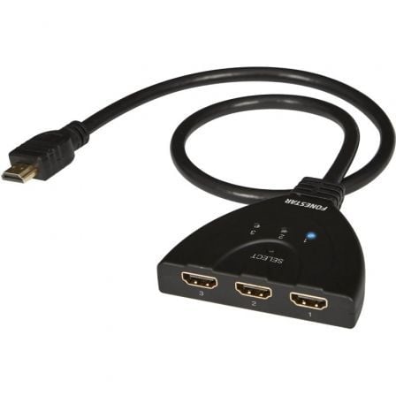 Switch HDMI 3 en 1 Fonestar FO-513/ 3xHDMI - Frikibase