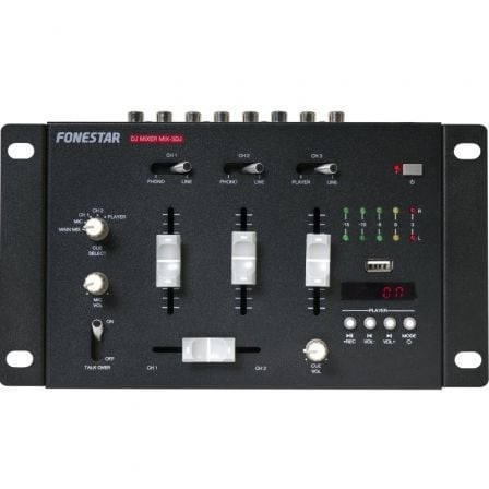Mesa de Mezclas Fonestar MIX-3DJ - Frikibase