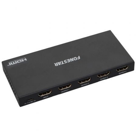 Duplicador Fonestar FO-22S4ED/ 4xHDMI Hembra - HDMI Macho - Frikibase