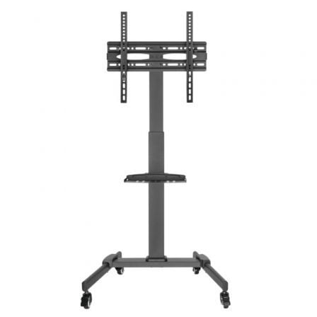 Soporte de Suelo Orientable/ Inclinable con Ruedas Fonestar STS-4244N para TV de 32-65"/ hasta 35kg - Frikibase