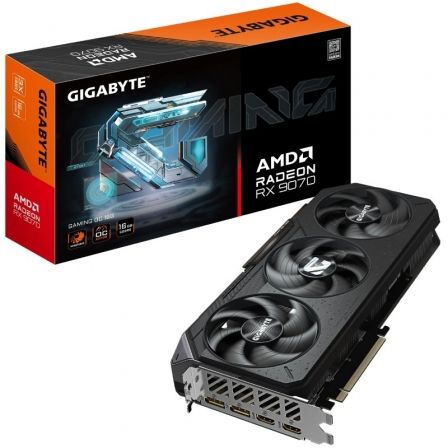 Tarjeta Gráfica Gigabyte Radeon RX 9070 Gaming OC/ 16GB GDDR6 - Frikibase