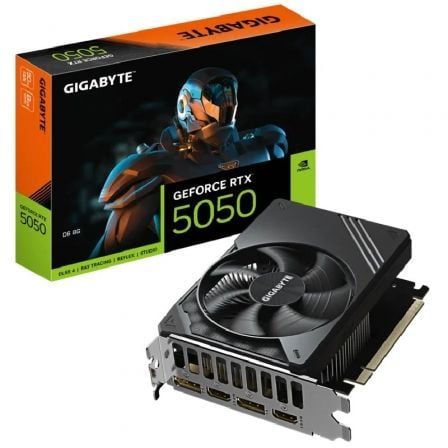 Tarjeta Gráfica Gigabyte GeForce RTX 5050 D6 8G/ 8GB GDDR6 - Frikibase