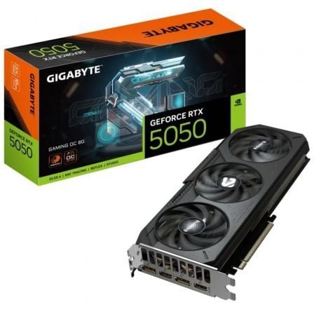 Tarjeta Gráfica Gigabyte GeForce RTX 5050 Gaming OC/ 8GB GDDR6 - Frikibase