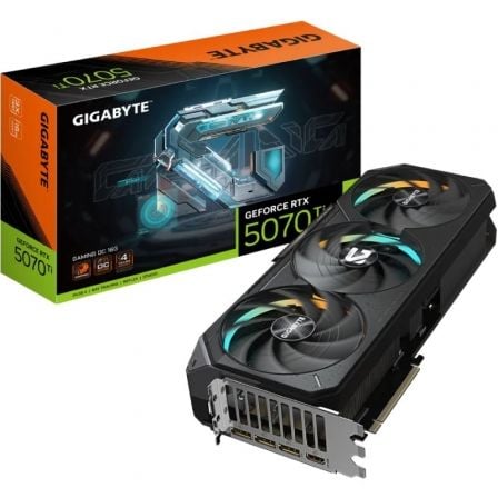 Tarjeta Gráfica Gigabyte GeForce RTX 5070 Ti Gaming OC 16G/ 16GB GDDR7 - Frikibase