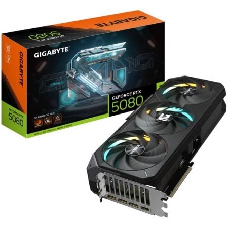 Tarjeta Gráfica Gigabyte GeForce RTX 5080 Gaming OC/ 16GB GDDR7 - Frikibase