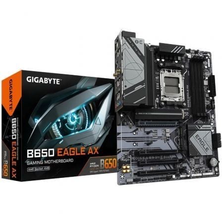 Placa Base Gigabyte B650 EAGLE AX Socket AM5/ DDR5/ PCIe 5.0 - Frikibase