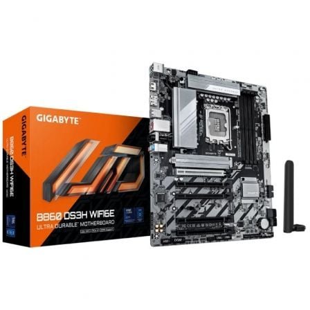 Placa Base Gigabyte B860 DS3H WIFI6E Socket 1851/ DDR5/ PCIe 5.0 - Frikibase