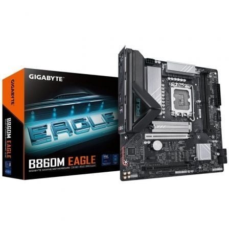 Placa Base Gigabyte B860M EAGLE Socket 1851/ DDR5/ PCIe 5.0/ Micro ATX - Frikibase