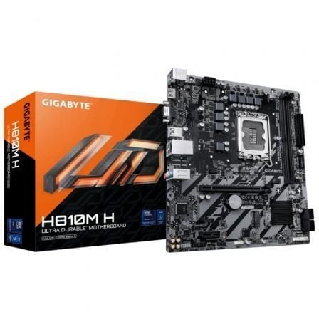 Placa Base Gigabyte H810M H Socket 1851/ DDR5/ PCIe 4.0/ Micro ATX - Frikibase