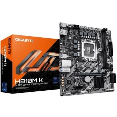 Placa Base Gigabyte H810M K Socket 1851/ DDR5/ PCIe 4.0/ Micro ATX - Frikibase