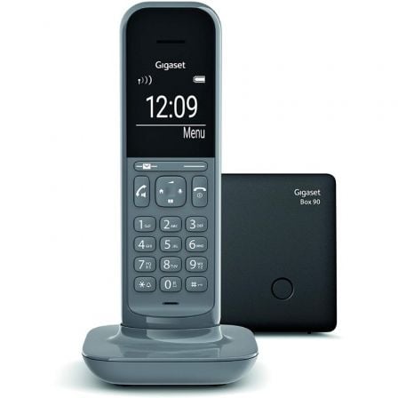 Teléfono Inalámbrico Gigaset CL390/ Gris - Frikibase