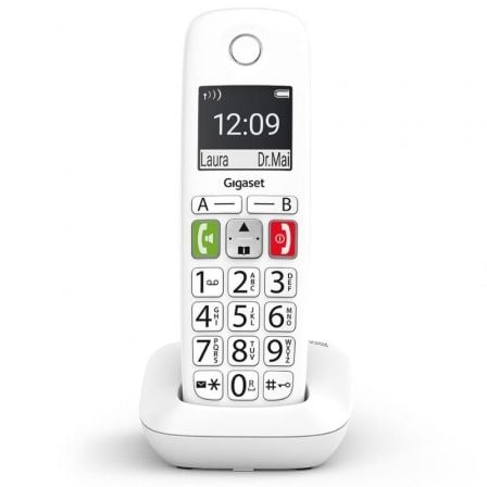 Teléfono Inalámbrico Gigaset E290/ Blanco - Frikibase