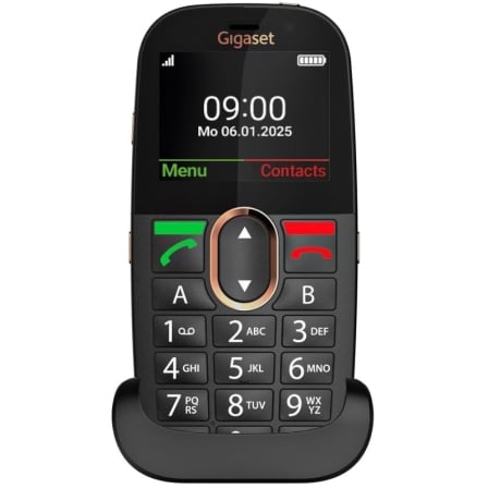 Teléfono Móvil Gigaset GL695 para Personas Mayores/ 4G/ Negro - Frikibase