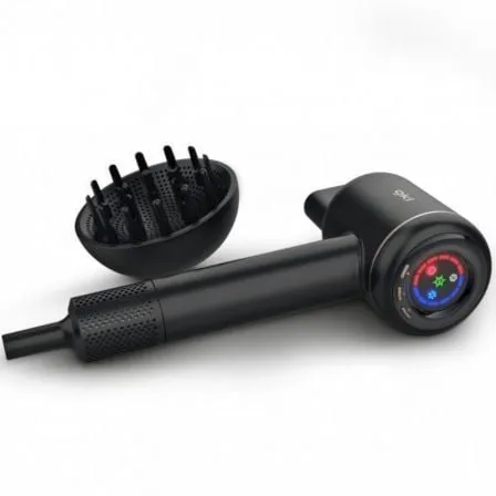 Secador GKL Onyx Smart/ 1600W/ Iónico/ Negro - Frikibase