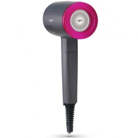 Secador GKL TOPAZ S2100/ 2200W/ Iónico/ Rosa y Gris - Frikibase