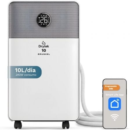 Deshumidificador Grunkel DH-10DT/ Depósito 2L - Frikibase