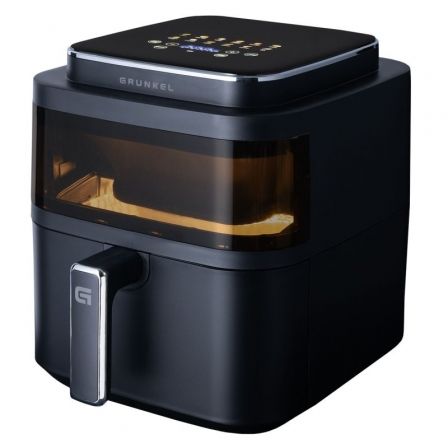 Freidora por Aire Airfryer / Sin Aceite Grunkel Black Light Fryer/ 1400W/ Capacidad 6L - Frikibase