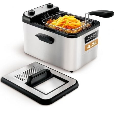 Freidora Grunkel Maxi Fry Pro/ 3000W/ Capacidad 4.2L - Frikibase