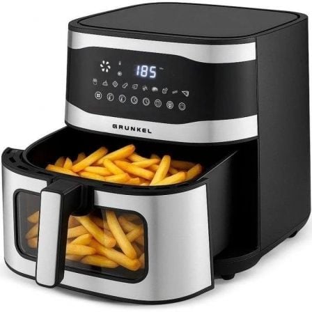 Freidora por Aire Airfryer / Sin Aceite Grunkel Maxisteelfryer/ 2200W/ Capacidad 9L - Frikibase