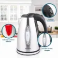 Hervidor de Agua Grunkel HV-16GX/ 2000W/ Capacidad 1.7L – imagen 3