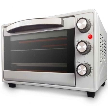 Horno de Sobremesa Grunkel HR-23SILVER/ 1600W/ Capacidad 23L/ Plata - Frikibase
