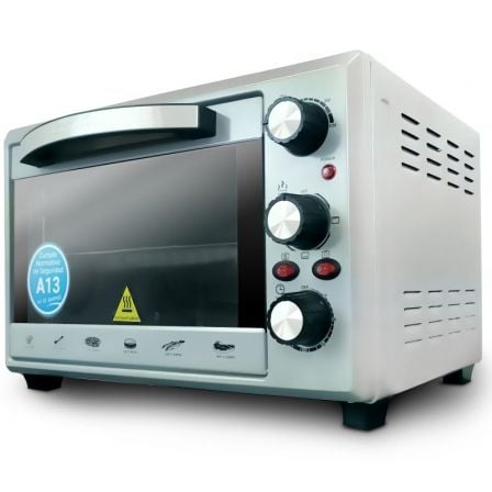Horno de Sobremesa Grunkel HR-28SILVER/ 1600W/ Capacidad 28L/ Plata - Frikibase