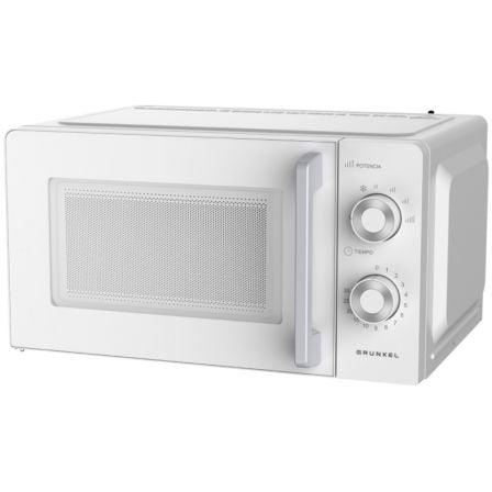 Microondas Grunkel MW-20MG/ 700W/ Capacidad 20L/ Blanco - Frikibase