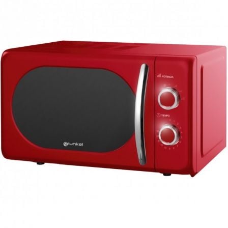 Microondas Grunkel Vintage MW-20ROJO/ 700W/ Capacidad 20L/ Rojo - Frikibase