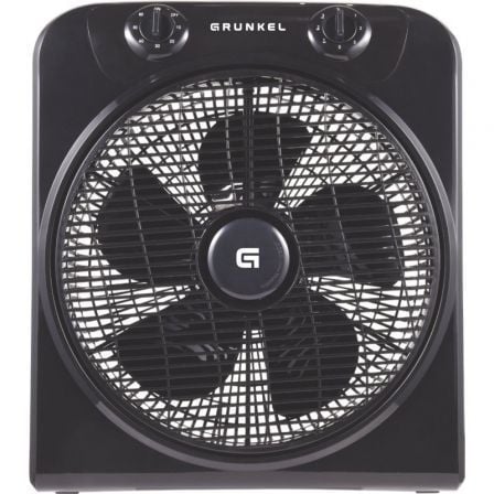 Ventilador de Suelo Grunkel Box Fan NG/ 45W/ 5 Aspas 30cm/ 3 Velocidades - Frikibase