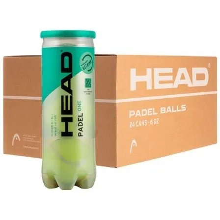 Cajón Bolas Head Padel One/ 24 packs de 3 unidades - Frikibase