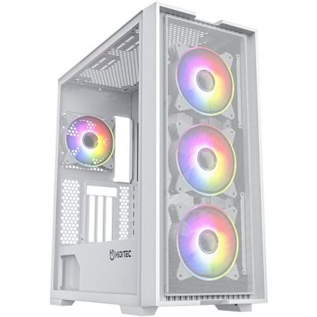 Caja Gaming Torre Hiditec H2 Air ARGB/ Blanca - Frikibase